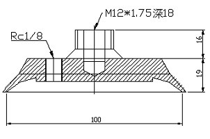 真空吸盤PFG-100