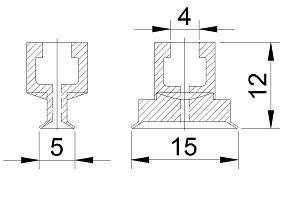 真空吸盤S1-5*15