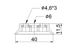 真空吸盤 ZP40H