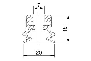 真空吸盘双层系列