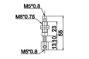 緩衝金具M8