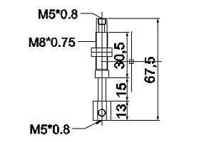 緩衝金具M8