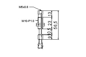 緩衝金具M8