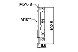 緩衝金具M10