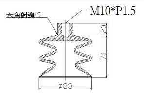 真空吸盤S3-90-B12