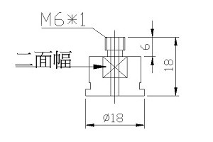 中空螺絲M6