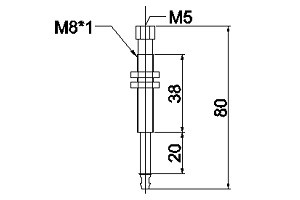 緩衝金具M8