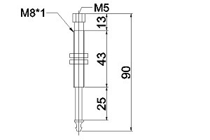 緩衝金具M8