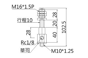 RA10J10B01A16-102.5L