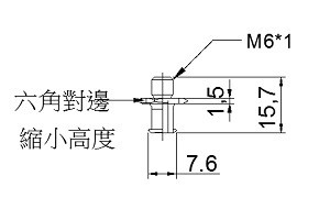 短牙ZPT-32-A6-6L   