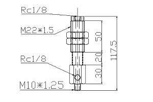 緩衝金具TA10J10B01A22-117L