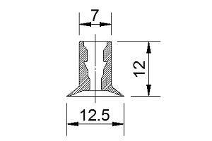 真空吸盤ZU1-12