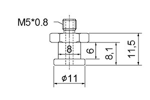 螺絲 M5-11A    