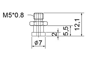 螺絲 M5-7        