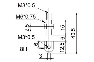 緩衝金具M6