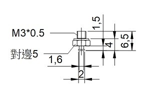 螺絲 TN-ZP3A-T1-A3         