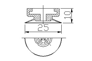 真空吸盤 PA1-25