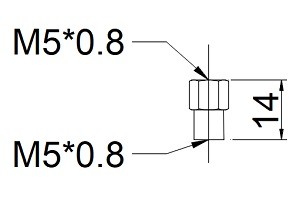 螺絲 B5B5 14L