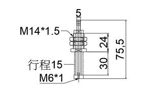 緩衝金具M14