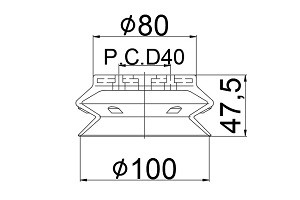 真空吸盤 ZH2-100