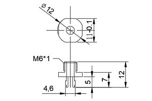 螺絲 TN-S1-06.5B-A6 不鏽鋼        