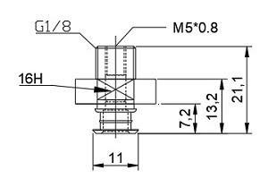 螺絲 F40 MF-AG 1/8ALB