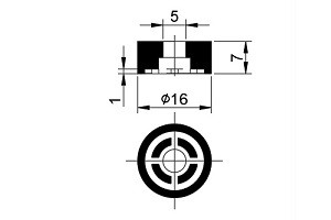 真空吸盤 S1-16A