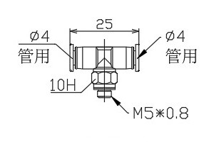 快速接頭 TT4-M5     