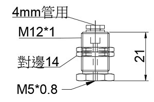 吸盤固定座 TN-ZP3A-B5-A12-04                                                                                                                                   