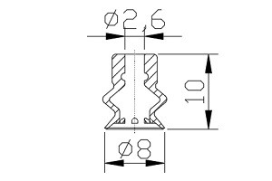 真空吸盤 VB2-08