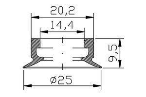 真空吸盤PUG-25