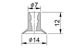 真空吸盤ZU1-13UT