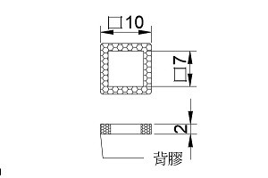 海綿吸盤組 CAZ-10/2                                                                 