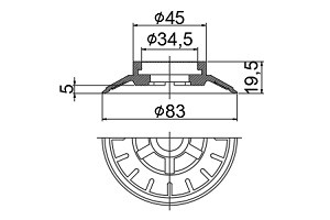 真空吸盤ZP3E-83UM