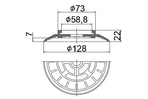 真空吸盤ZP3E-125UM