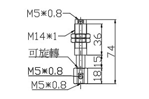 TB5J15B5A14-74L