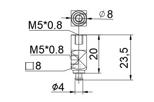 螺絲 VPB-T8-B5B5      