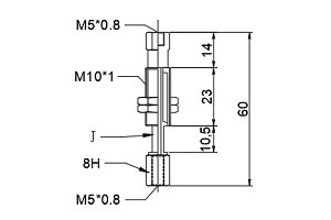 緩衝金具M10