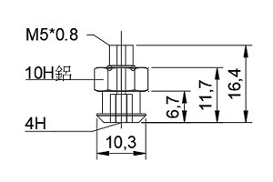 螺絲 SC 040 M5 AG                                                   