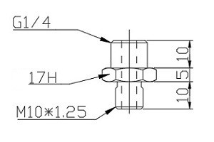 螺絲 SA-NIPN009 G1/4-AG                                                                                                                                                                                                 