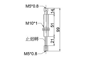 緩衝金具M10