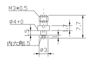 螺絲 TN-PJ-04-A3 7.7L